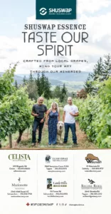 shuswap tourism wineries