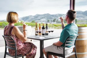 lakeside cellars patio in Osoyoos BC