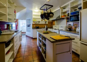 hostel kitchen