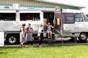 food truck at Oliver Osoyoos wine festival event