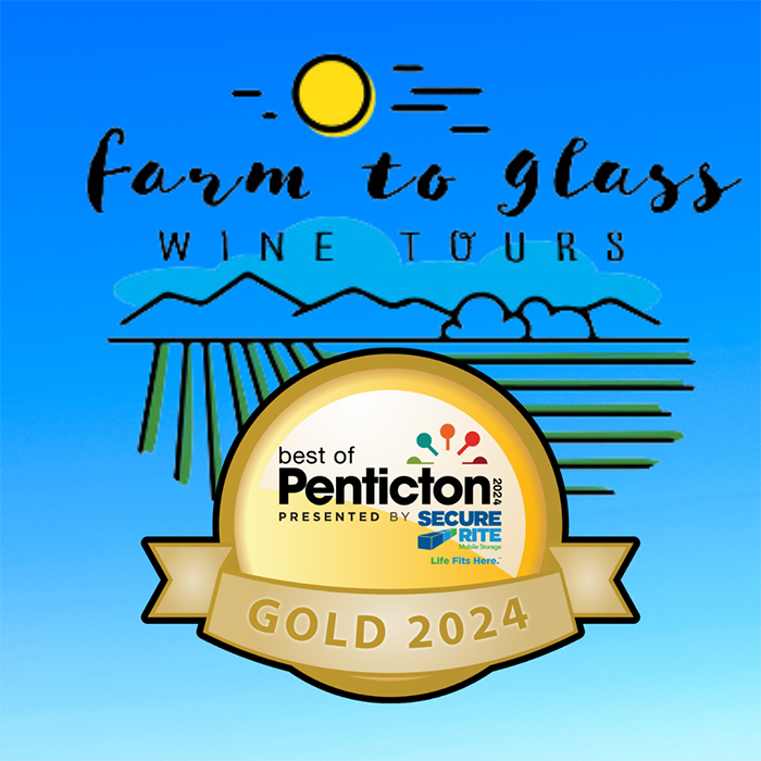 farm to glass wine tours logo