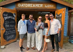 wine tour at daydreamer wines by farm to glass wine tours