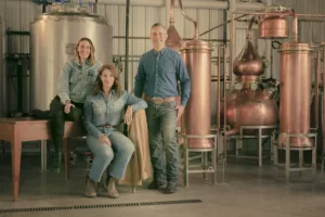 sharpe distillery family photo