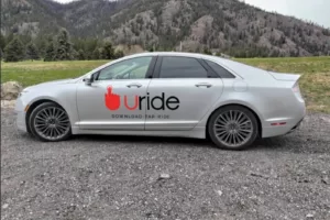 silver Uride car