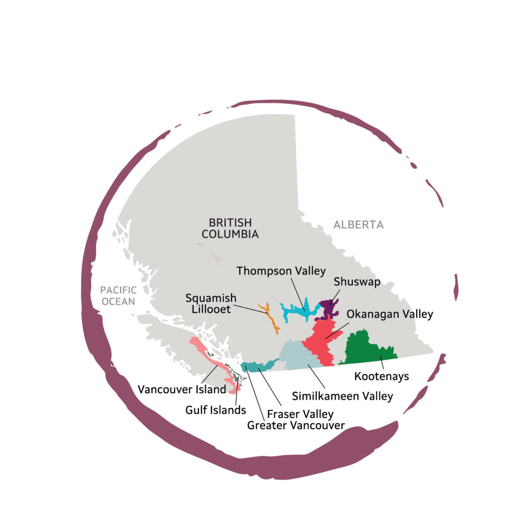 BC Wine Growing Regions