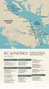 gulf island wineries map