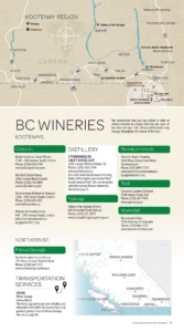 Kootenay wineries map