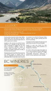 lillooet wineries map