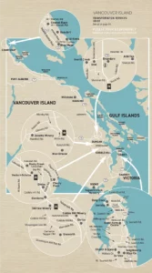 Vancouver Island wineries map